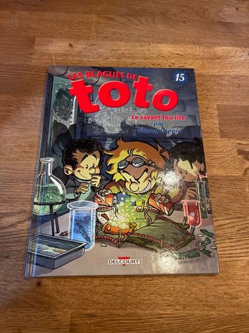 Livre BD Bande dessinée Les blagues de Toto Numéro 15 Le savant fou rire