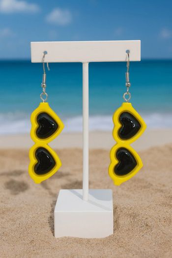 Boucles d’oreilles lunettes de soleil