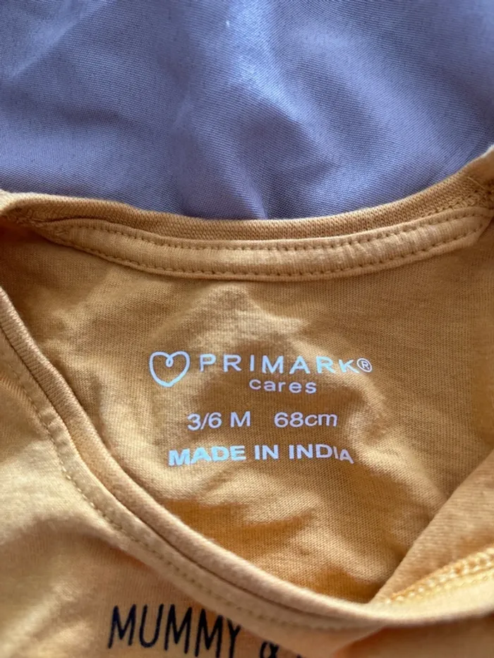 T-shirt primark bébé fille 3/6 mois - photo numéro 6