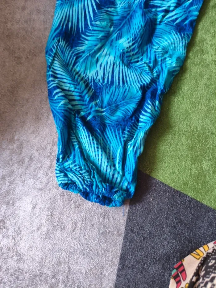 Sarouel bleu turquoise - photo numéro 4