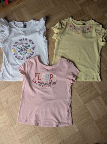 Lot 3 tee shirt 10 ans