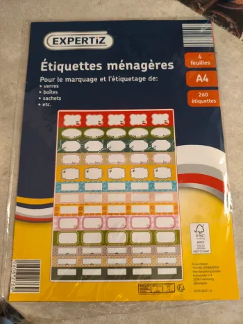 Étiquettes