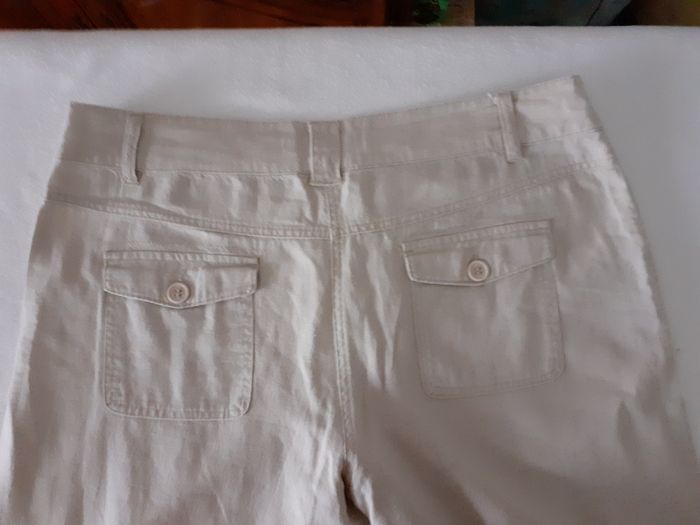 Pantalon 7/8ème  lin - photo numéro 6