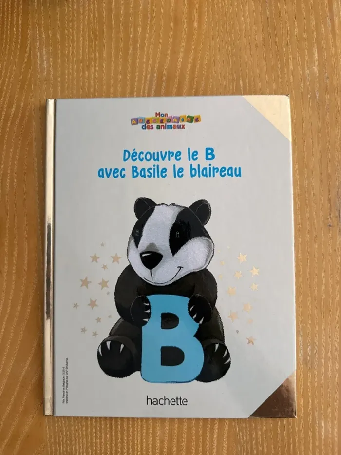 Découvre le B avec Basile le blaireau