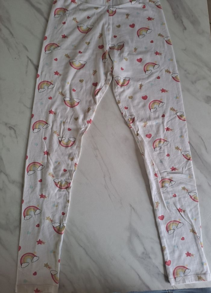 Lot de 2 leggings fille kiabi taille 12 ans très bon état - photo numéro 7
