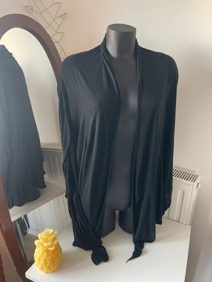 🍇 Gilet noir fin L