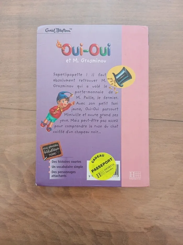 Oui oui et monsieur grosminou ma première bibliothèque rose - photo numéro 2