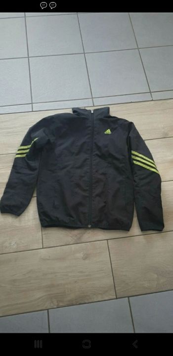 Veste de survêtement garçon Adidas 12 ans