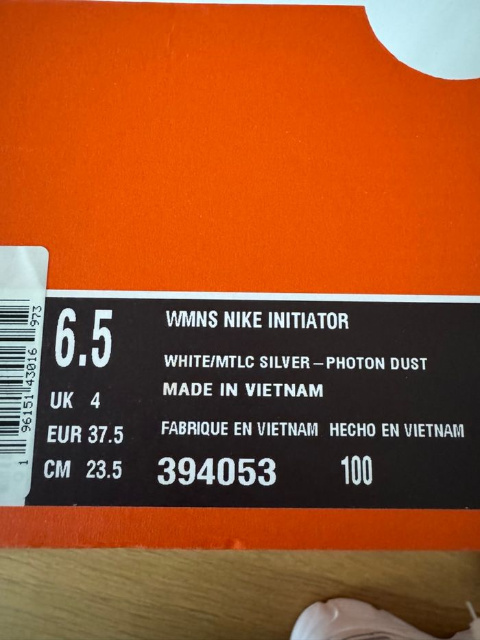 Nike Initiator Blanche Lacets Fluffy - photo numéro 6