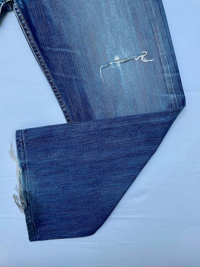 Jean troué vintage Levi's 501 taille W38 - photo numéro 3