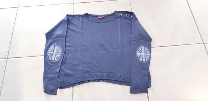 Pull taille 12 ans drapeau anglais