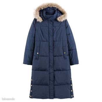Doudoune longue à capuche, plein hiver MARINE ANNE WEYBURN – TAILLE 48