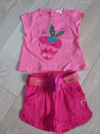 Ensemble fille été DPAM comme neuf (78)