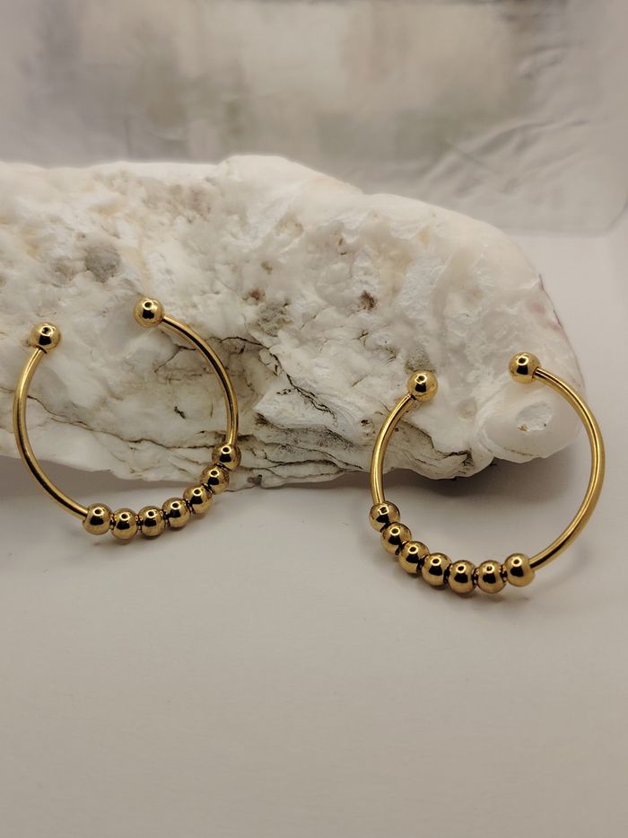 Bague anti-stress tournante en acier inoxydable – Unisexe, élégante et durable 💍 - photo numéro 4