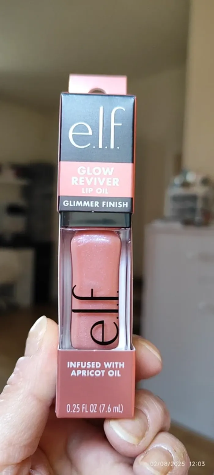 Elf Cosmetics Glow Reviver Lip Oil Glimmer Finish Teinte Candy Coded - photo numéro 7
