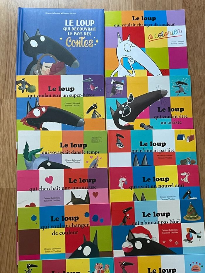 12 livres du loup Auzou qui - photo numéro 2