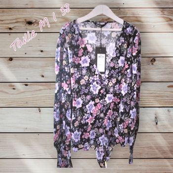🪻Blouse fluide à fleurs neuve Only 🪻