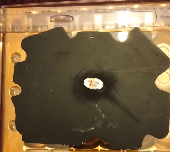 Décoration Pancarte écriture imitation bois - photo numéro 2