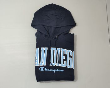 Vêtement Homme Sweatshirts Sweats pull à capuche bleu marine san diego Champion Authentic taille S #