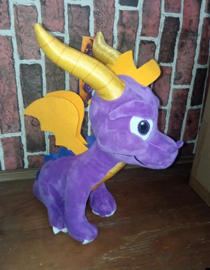 Peluche Spyro the dragon - photo numéro 2