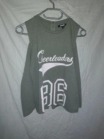 Haut manche longues vert kaki