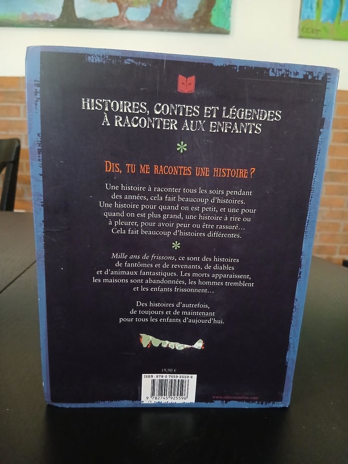 Livre Jeunesse Mille ans de Frissons - photo numéro 4
