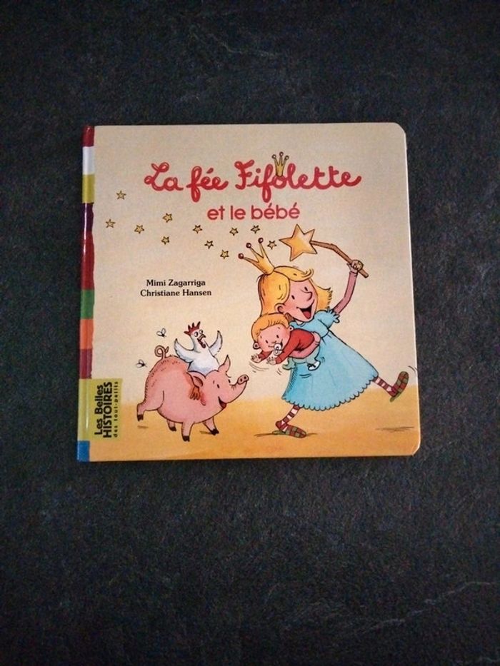 Livre " La fée Fifolette et le bébé "