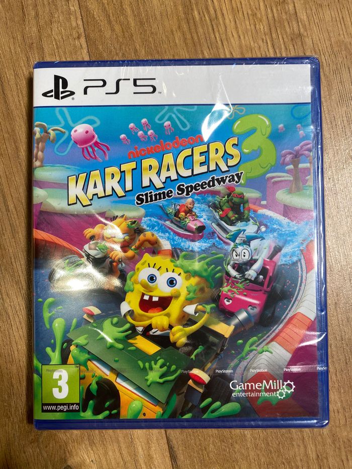 Kart racers 3 slime speedway , nickelodeon - PS5 - jeu neuf sous blister - photo numéro 4