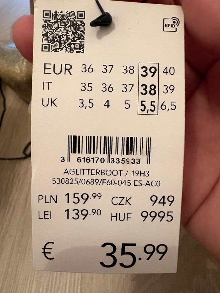 Bottines dorées à talons - photo numéro 6