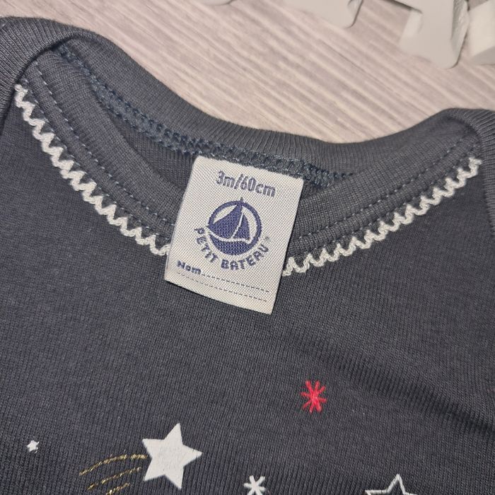 Body manches longues 3 mois Petit bateau - photo numéro 3