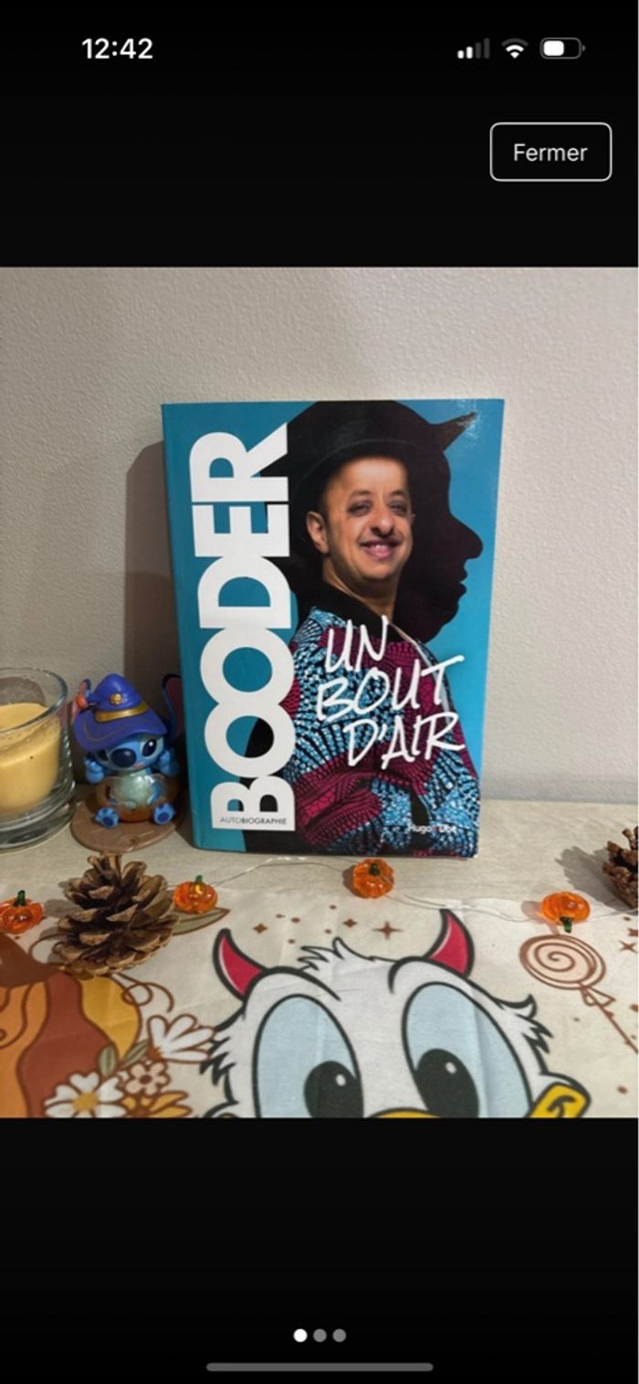 Livre booder signe