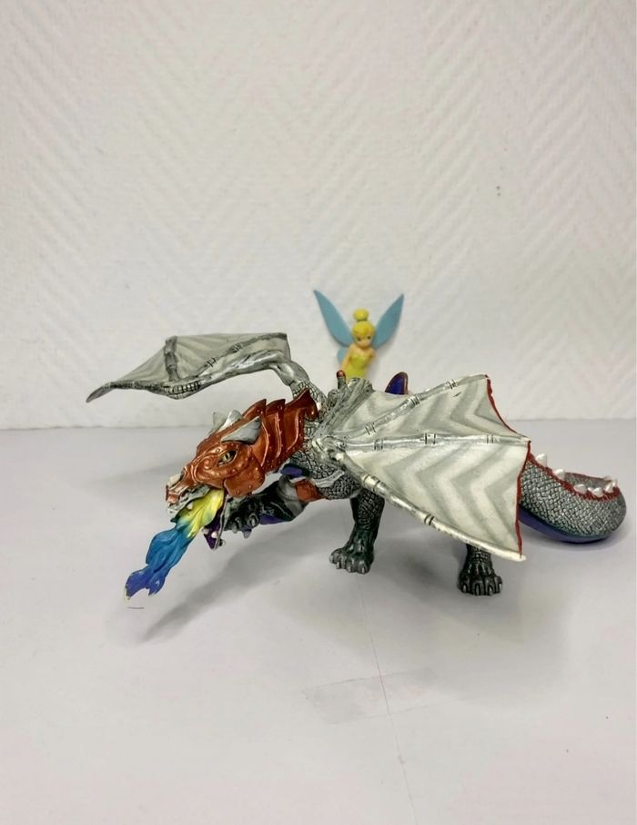 Dragon destrier argent