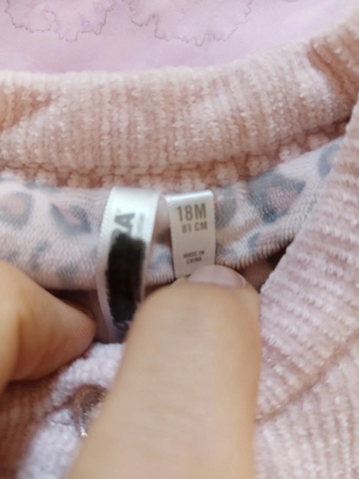 Gros gilet "Chat" 18 mois - photo numéro 4