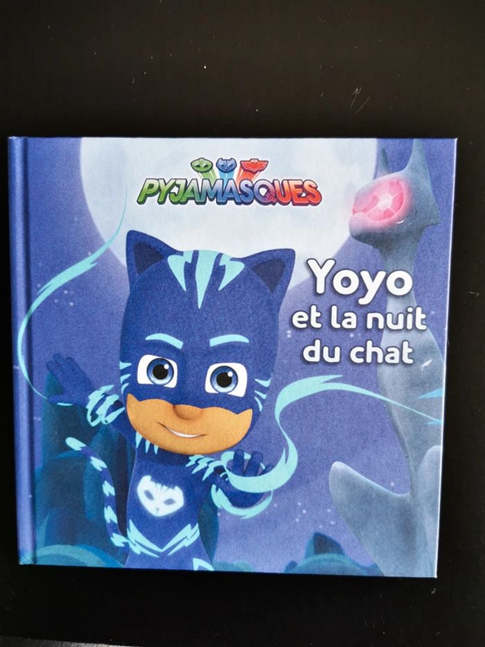 Livre pyjamask yoyo et la nuit du chat