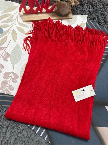 Écharpe rouge Yves enzo