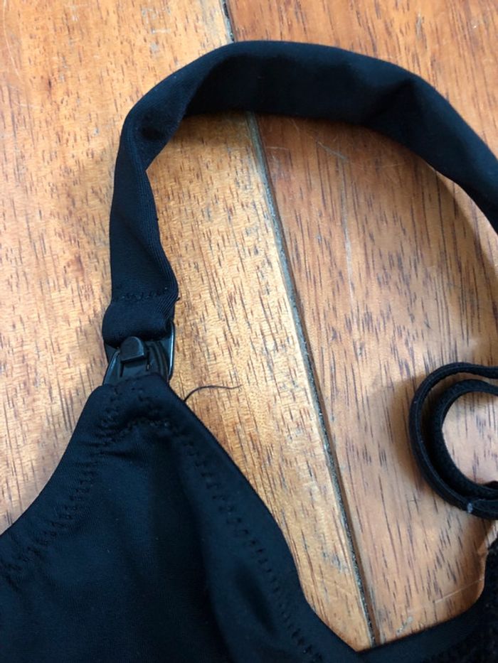 Soutien gorge noir allaitement - photo numéro 2