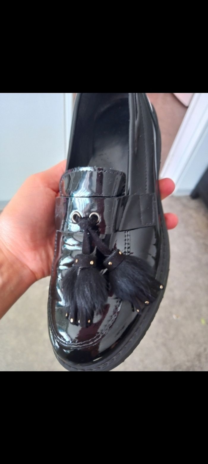 Mocassins verni noir - photo numéro 3