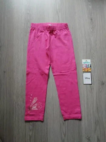 Legging rose élastique à la taille avec détails étoiles / Charlotte aux fraises / (4-5ans)