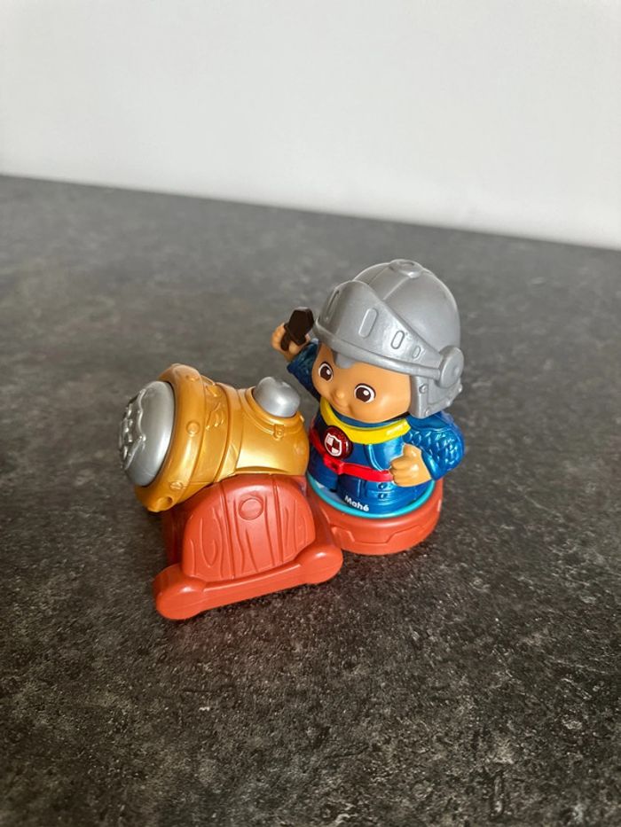 Tut tut copains mahé le chevalier guerrier et son canon vtech - photo numéro 3