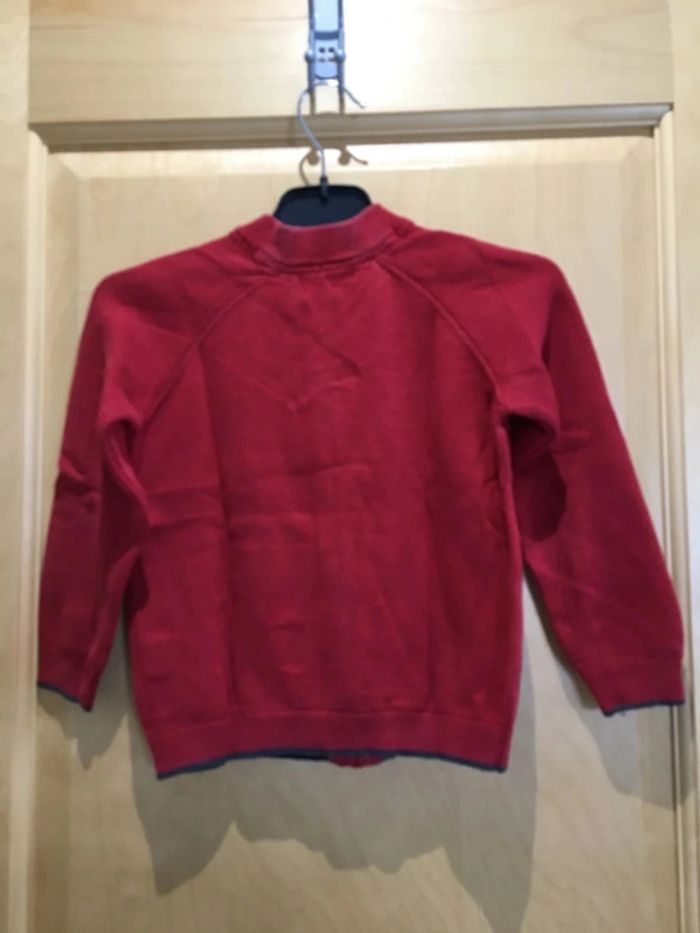 Veste okaidi rouge - photo numéro 2