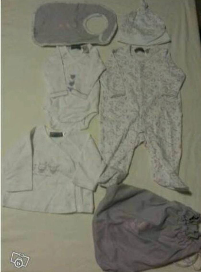 Trousseau naissance 1 mois