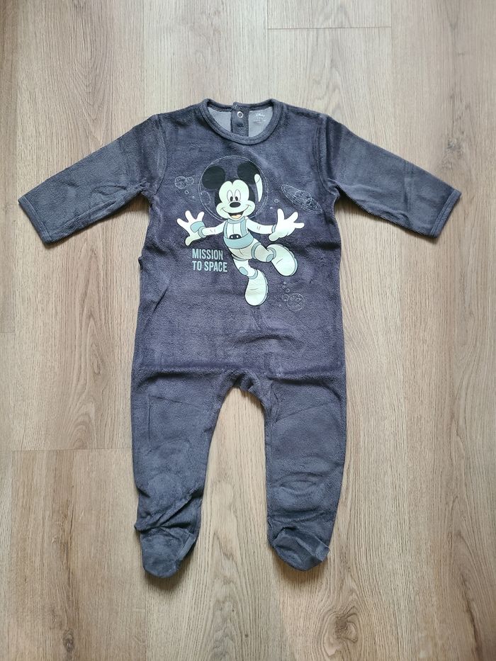Pyjama grenouillère 18 mois Mickey - photo numéro 2