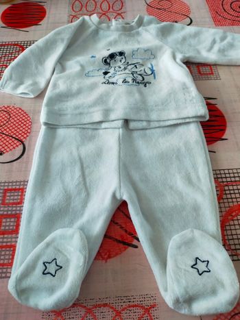 Pyjama 2 pièces 1 mois