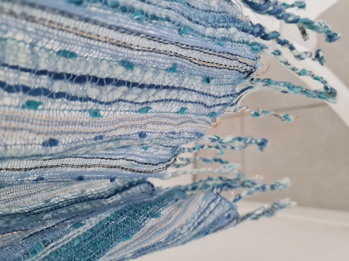 Étole bleu - photo numéro 4