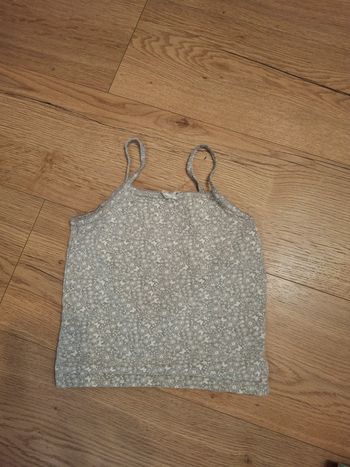 Débardeur gris fille vertbaudet 6 ans