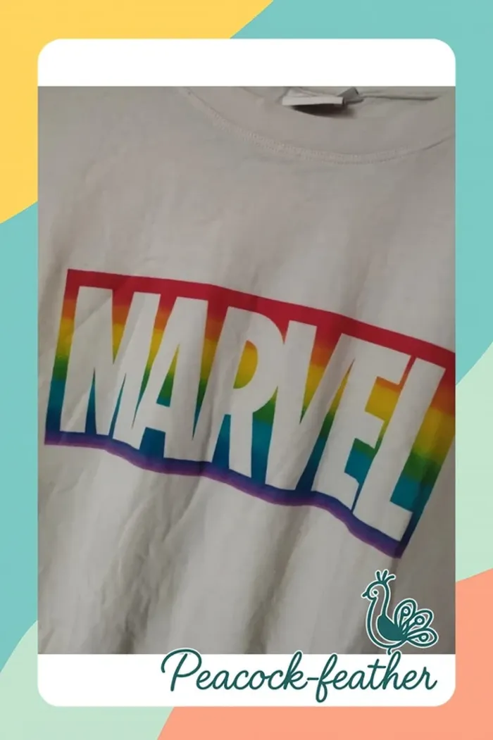 T-shirt marvel xl - photo numéro 7