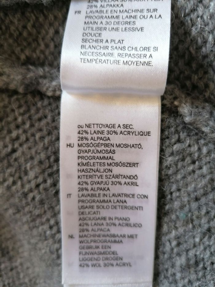 Gilet laine Alpaga 38/40 - photo numéro 8