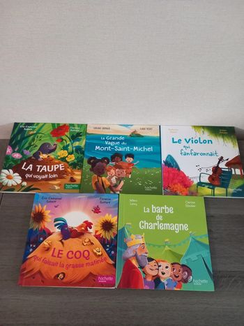 Lot 5 livres excellent état