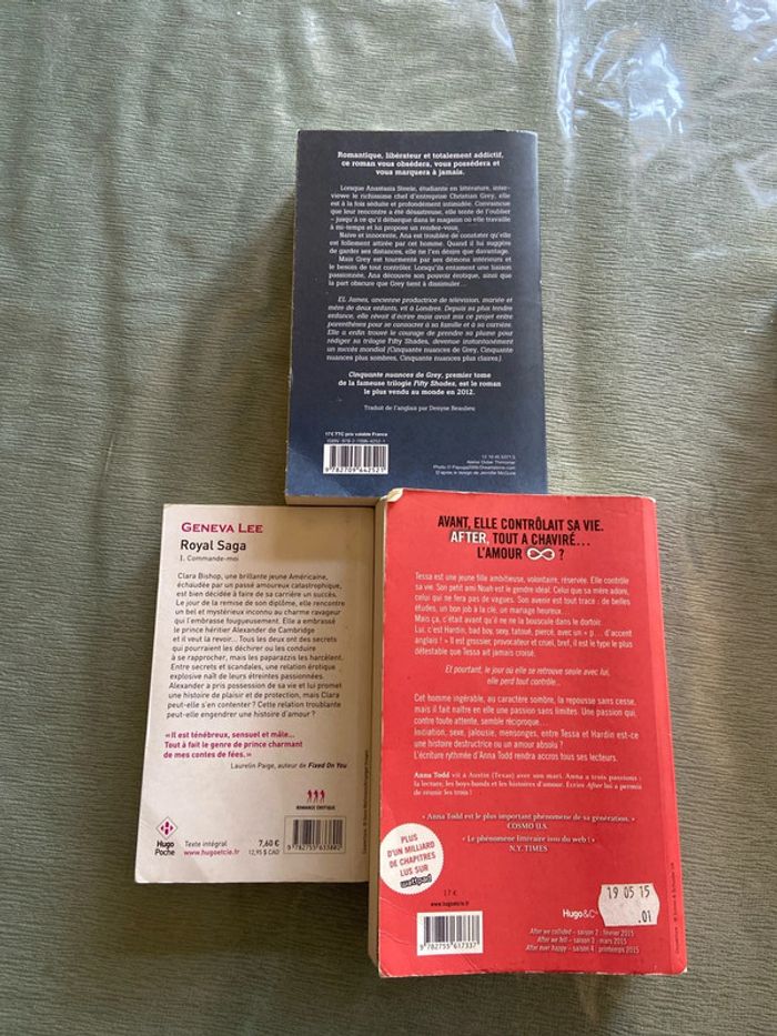 Lot de 3 romans en français - photo numéro 2