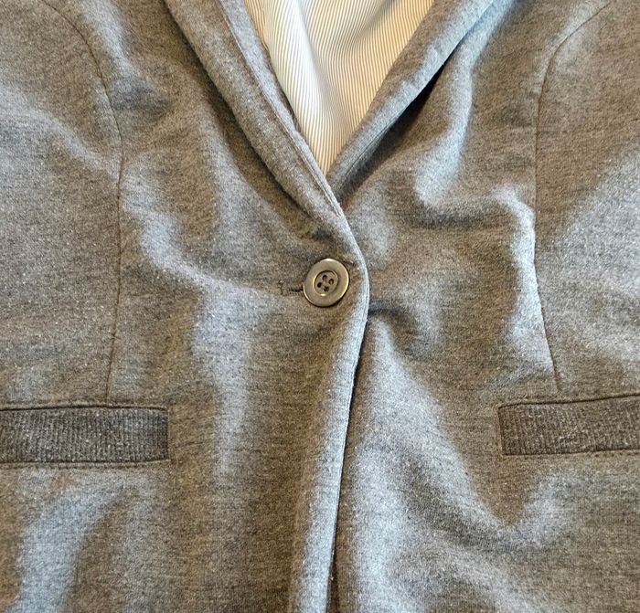 Blazer gris confortable 36 - photo numéro 4